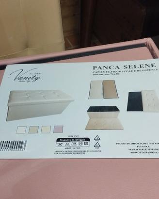 panca/contenitore ecopelle 