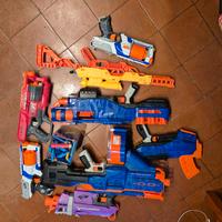 Pistole Nerf con palline – lotto