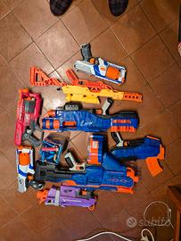Pistole Nerf con palline – lotto