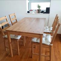 tavolo da cucina Ikea Jokkmokk + 4 sedie