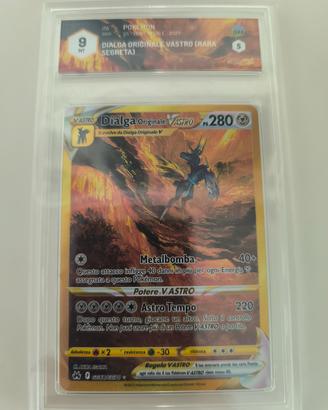 Dialga originale Vastro graad 9 Pokemon ita