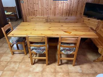 Arredamento completo Taverna in Pino Massiccio