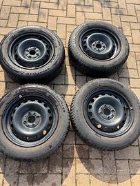 Ruote complete M+S Fiat