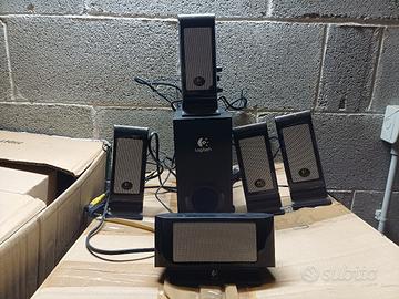 Sistema surraund 5.1 Logitech S 500 Black