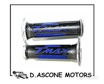 Coppia manopole tmax 500 530 Harris con scritta TM