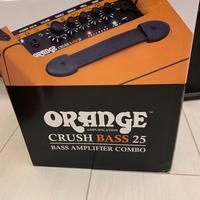 amplificatore per basso orange Crush bass 25