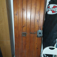 Portone in legno antico