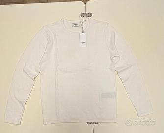 Maglione bianco taglia L NUOVO 