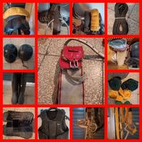 attrezzatura completa per cavallo e cavalier