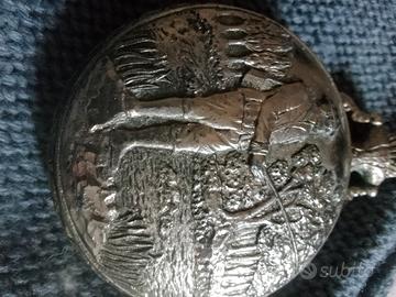 orologio da taschino anni 60 lega argento  
