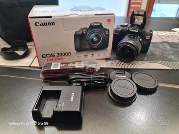 Canon EOS 2000D + obiettivo