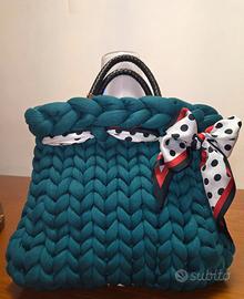 Borsa marshmallow fatta a mano