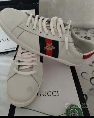 scarpe uomo Gucci con Ape nuove 