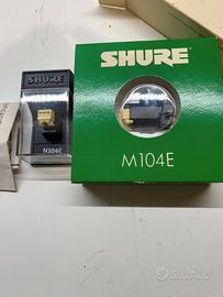 Testina SHURE M104E - Set Completo Originale