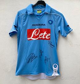 Maglia calcio Napoli autografata - Abbigliamento e Accessori In