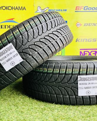 X2: Invernali 235/60R18 103H -BRIDGESTONE- al 85%