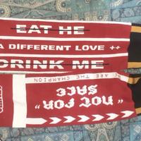 Sciarpa genius Eat he its a different Love Drinkme