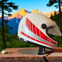 Casco Moto/Scooter Vintage