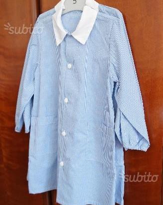 Set asilo - 3 grembiulini + sacchetti stoffa