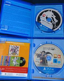 mortal Kombat xl +soul calibur 6