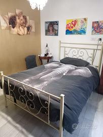 letto in ferro battuto una piazza e mezza