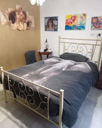 letto in ferro battuto una piazza e mezza