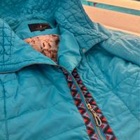 Giacca azzurra donna