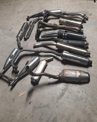 Marmitte Terminali Scarichi moto 