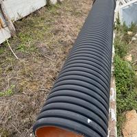 Tubi corrugati rigidi più struttura