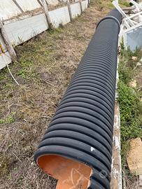 Tubi corrugati rigidi più struttura