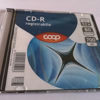 CD-R Registrabile Coop 700 MB nuovo