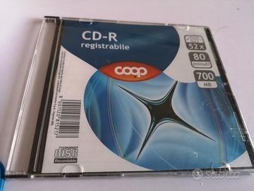 CD-R Registrabile Coop 700 MB nuovo