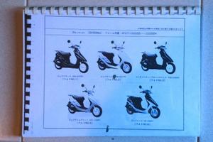 DVD Honda ZX e SR Dio Manuale Officina
