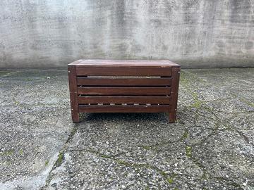 Cassapanca legno ikea