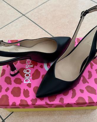 Scarpe con tacco Gold & Gold nere n. 35