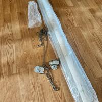 Tenda a rullo screen da sole T1 bianco 125x250 cm