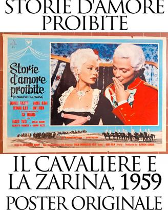 Storie D'Amore Proibite 1959 Poster Vintage Debar