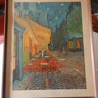 Quadro  Vintage "Cafè Terrace at Night"