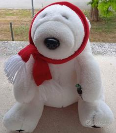 Peluche orso bianco coca cola