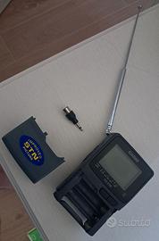 Tv portatile lcd colori vintage casio
