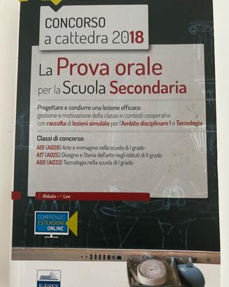 La prova orale per la scuola secondaria