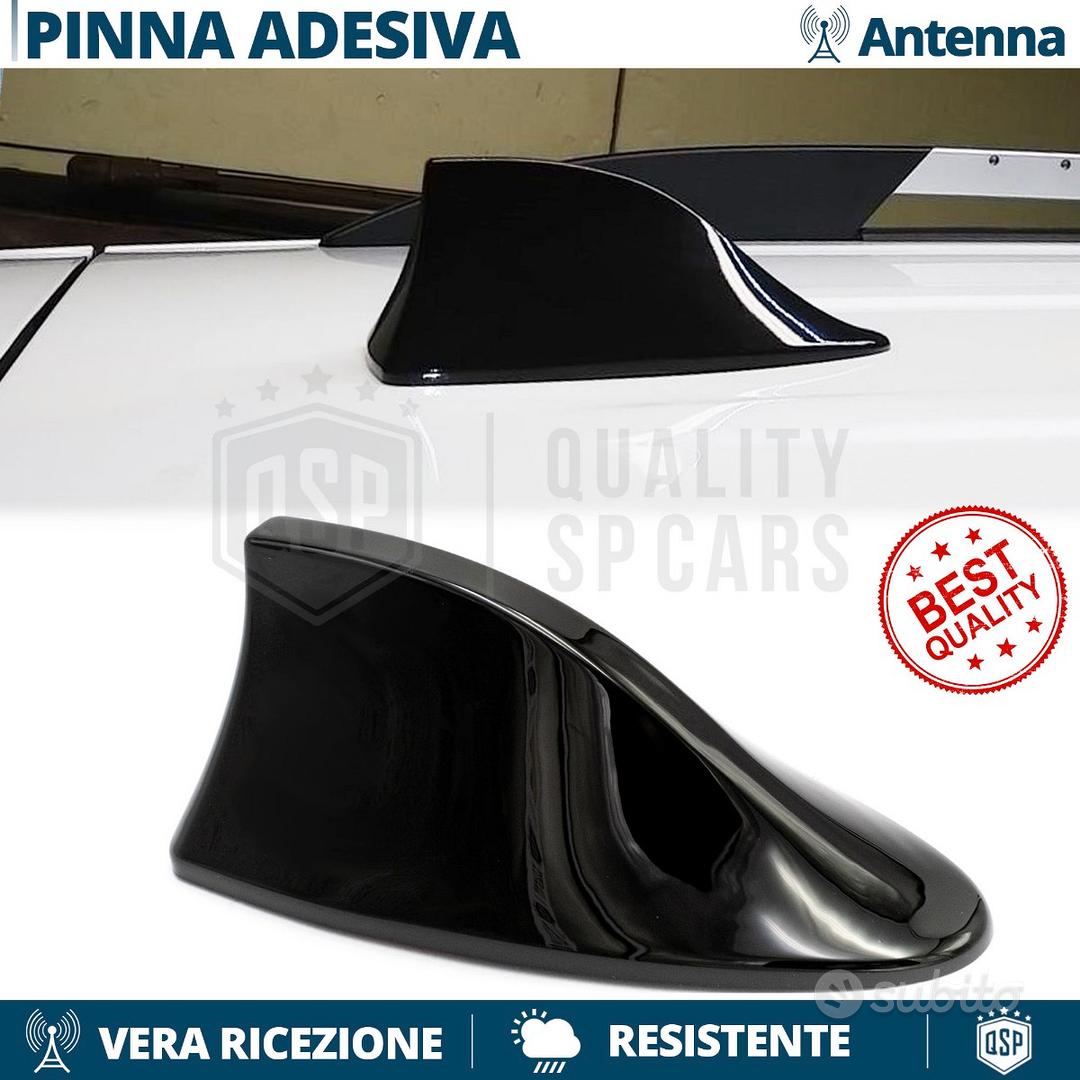 ANTENNA PINNA SQUALO NERA LUCIDA PER VW T-CROSS VERA RICEZIONE RADIO