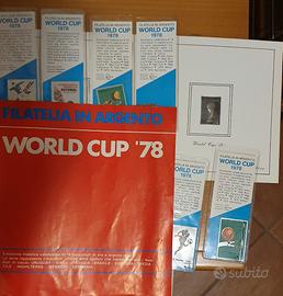 Filatelia in argento World Cup Argentina 1978