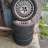 gomme invernali  con cerchi in lega Alfa Romeo 