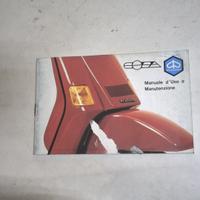 MANUALE USO E MANUTENZIONE COSA PIAGGIO