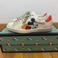 Gucci x Disney Topolino Ivory Ace Scarpe (40,5)