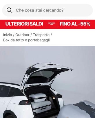 Box porta cani, montaggio sul gancio traino