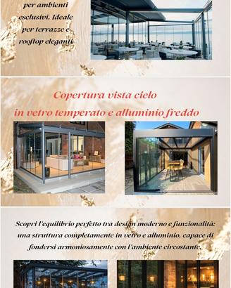 Pergole dehor ampliamenti serramenti wpc
