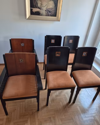 6 sedie da pranzo Roche Bobois
