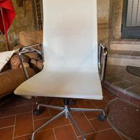 Poltrona da scrivania comodissima in acciaio